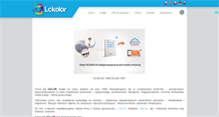 Desktop Screenshot of lckolor.pl
