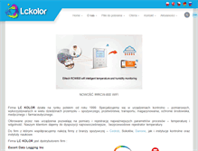 Tablet Screenshot of lckolor.pl